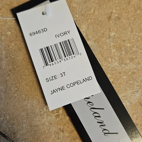 NWOT Jayne Copeland Formal Dress | Toddler Girl Sz 3T | Holiday, Formal, Church - Picture 4 of 7
